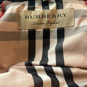Burberry winter coat